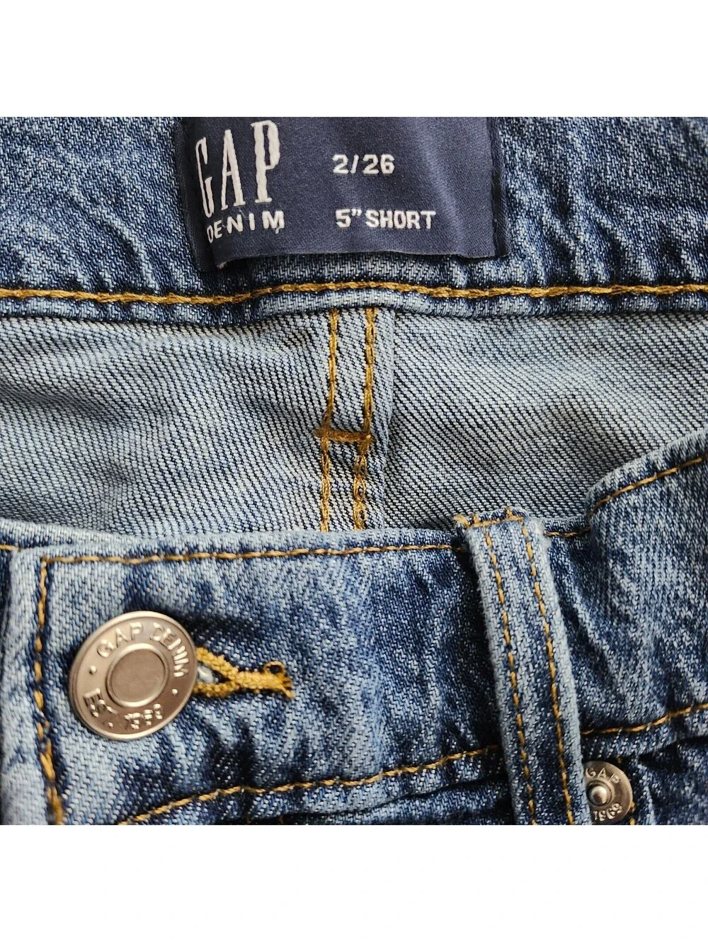 GAP Women's Blue Denim 5